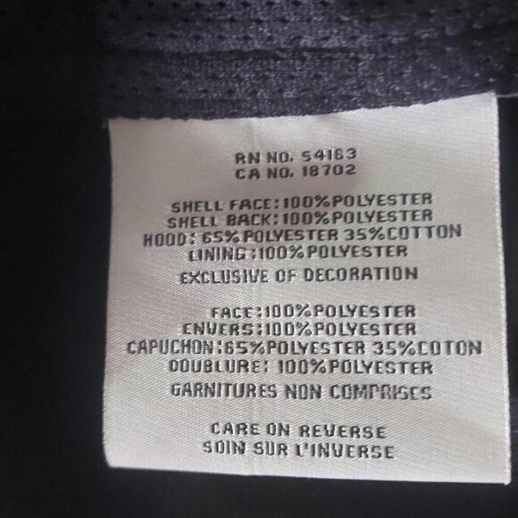 Levi's Hooded Trucker Jacket Streetwear Utility Zip Up Minimalist XL - Picture 6 of 10